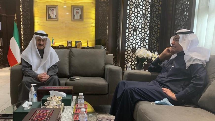 Le Directeur général de l’ICESCO s’entretient avec le Secrétaire général du Conseil national koweïtien pour la culture, les arts et la littérature