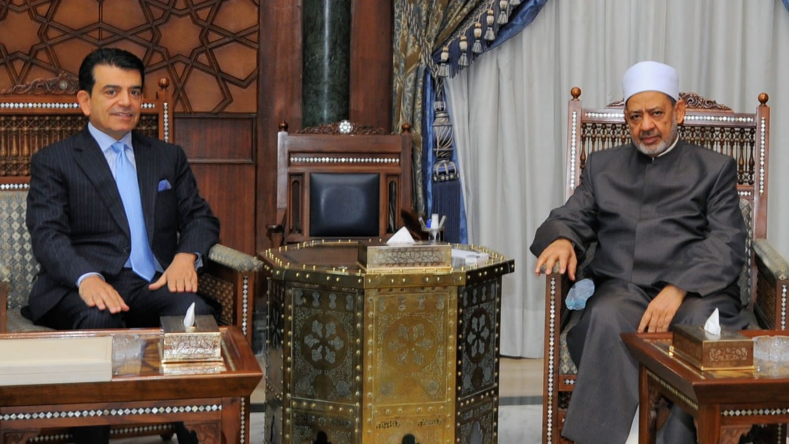 Le Directeur général de l’ICESCO s’entretient au Caire avec le Grand Imam d’Al-Azhar