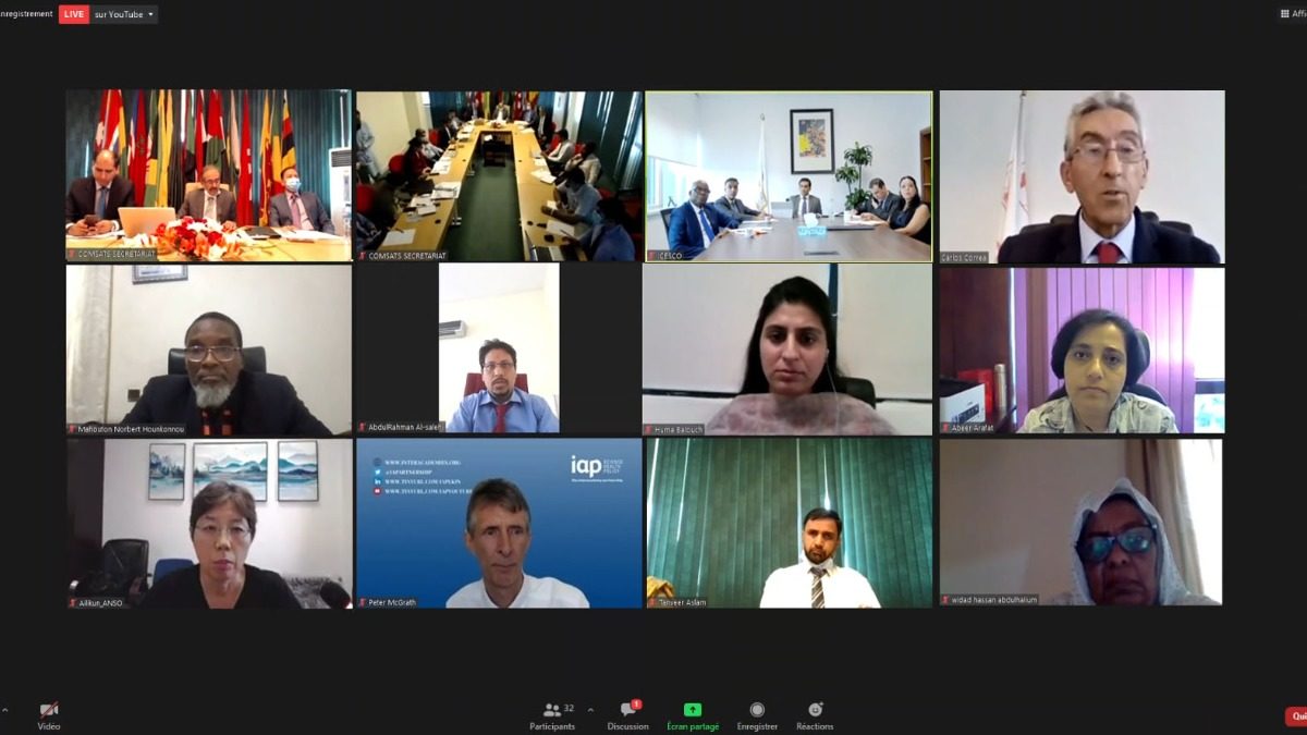 ICESCO Participates in COMSATS Webinar on South-South Cooperation