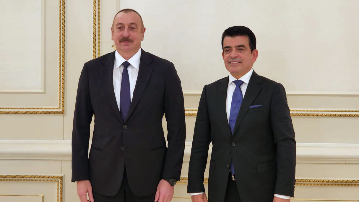 Azerbaijani President Receives ICESCO Director-General, Lauds Organization’s Roles and New Vision
