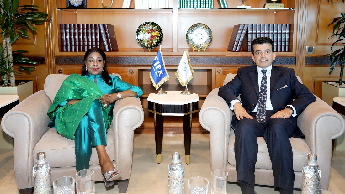 ICESCO Director-General Receives FIFA Secretary-General