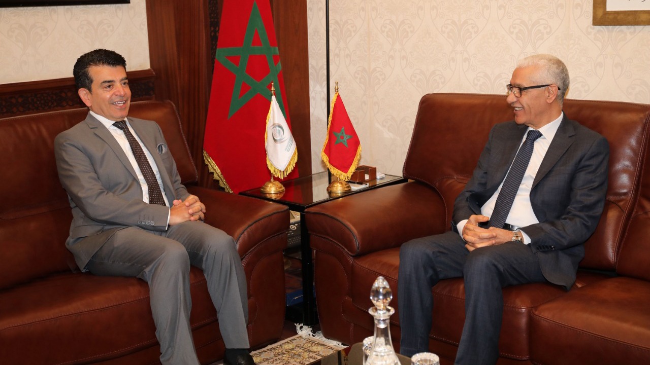 Le Directeur général de l’ICESCO s’entretient avec le Président de la Chambre des représentants au Maroc