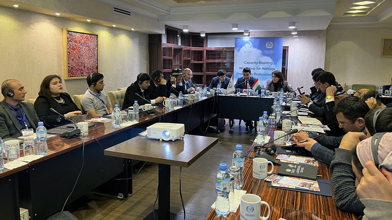 ICESCO holds training workshop in Tajikistan on Safeguarding Cultural Heritage