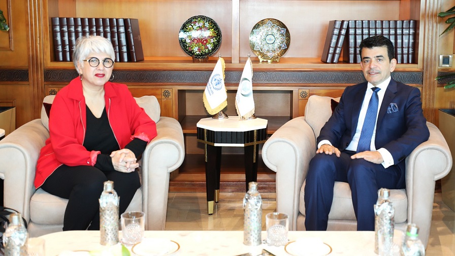 ICESCO Director-General receives WHO Representative in Morocco