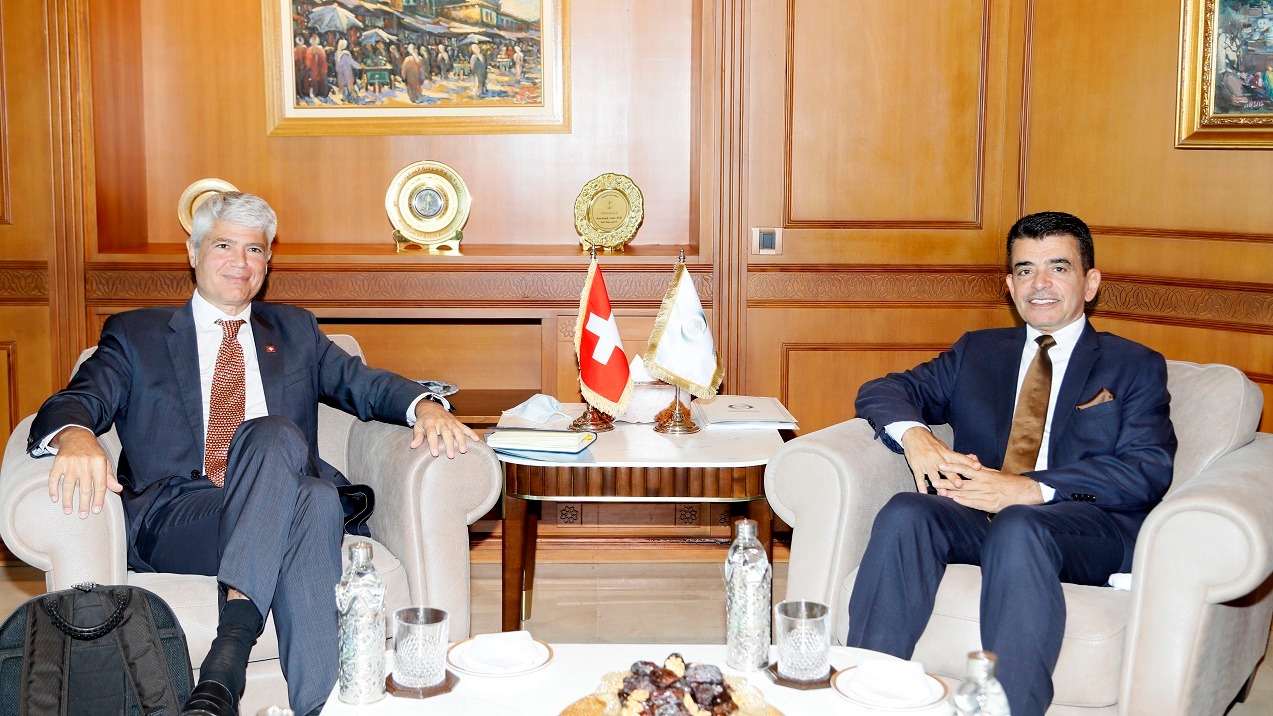 ICESCO Director-General Receives Swiss Ambassador in Rabat