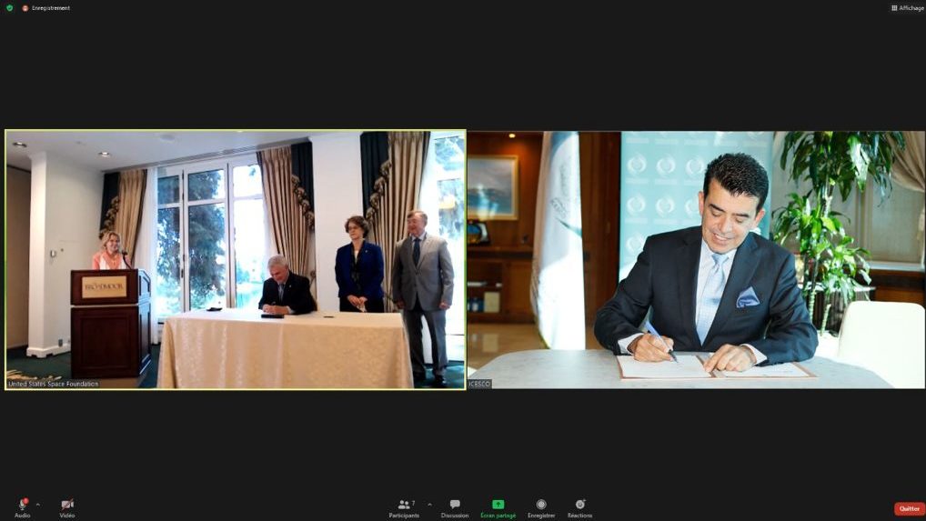 الإيسيسكو ومؤسسة الفضاء الأمريكية توقعان اتفاقية شراكة لاستثمار تطبيقات علوم الفضاء