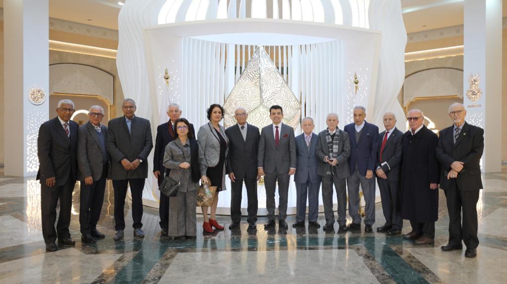Deux délégations du Club diplomatique marocain et du Conseil scientifique de Rabat en visite à l’exposition de l’ICESCO sur la Sîrah du Prophète