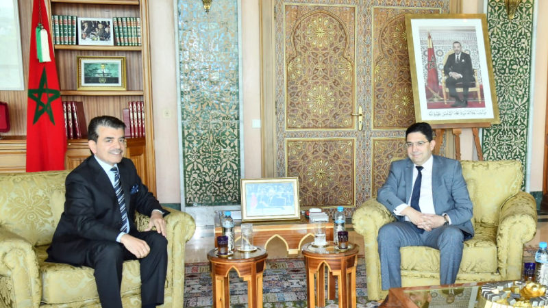 Le Directeur général de l’ICESCO s’entretient avec le Ministre marocain des Affaires étrangères