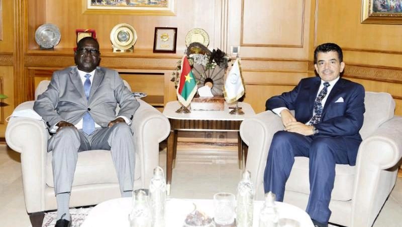 Le Directeur général de l’ICESCO reçoit l’ambassadeur du Burkina Faso à Rabat