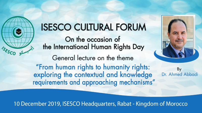 ISESCO International Cultural Forum hosts Dr. Ahmed Abbadi
