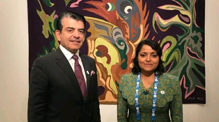 Le Directeur général de l’ISESCO s’entretient à Paris avec la Ministre maldivienne de la Culture