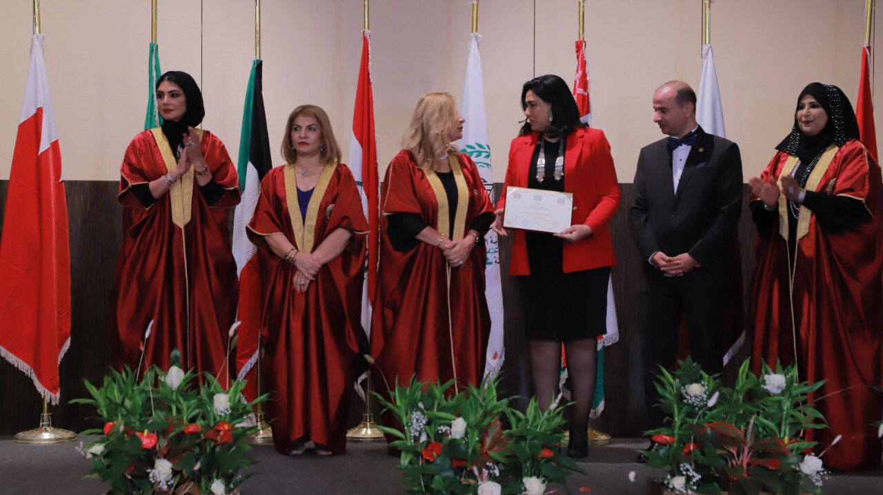 The Arab Women’s Council awards the Shield of Excellence to ICESCO