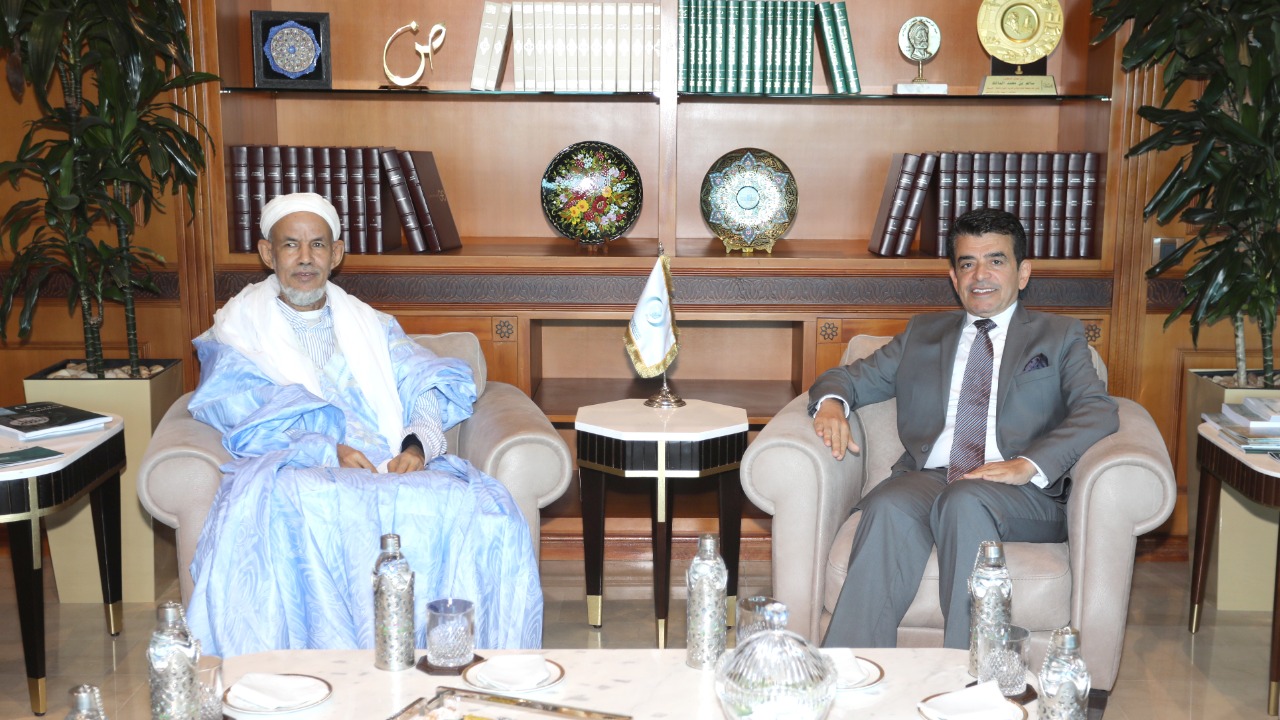 Le Directeur général de l’ICESCO reçoit le Président du Rassemblement culturel islamique en Mauritanie et Afrique de l’Ouest