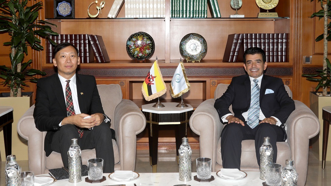 Le Directeur général de l’ICESCO s’entretient avec le Chargé d’Affaires de l’Ambassade de Brunei Darussalam à Rabat