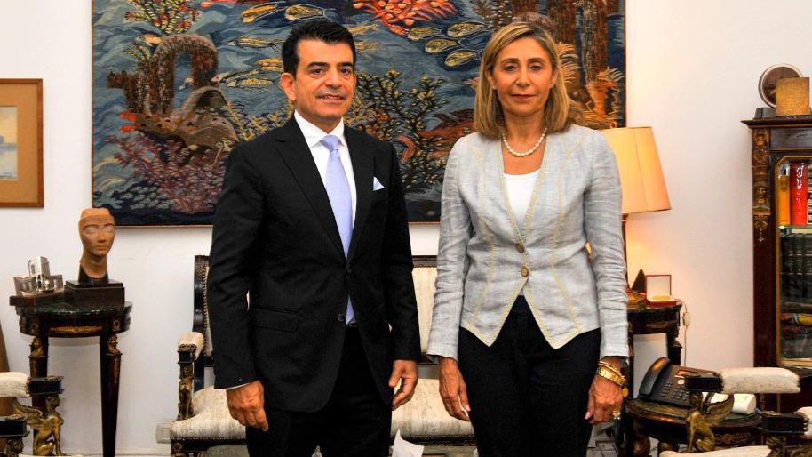 Le Directeur général de l’ICESCO s’entretient au Caire avec la ministre égyptienne de la Culture