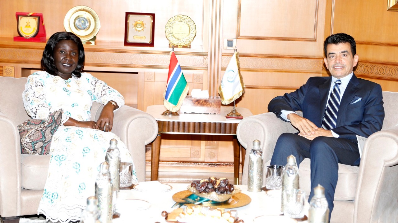 Le Directeur général de l’ICESCO reçoit l’ambassadrice de Gambie à Rabat