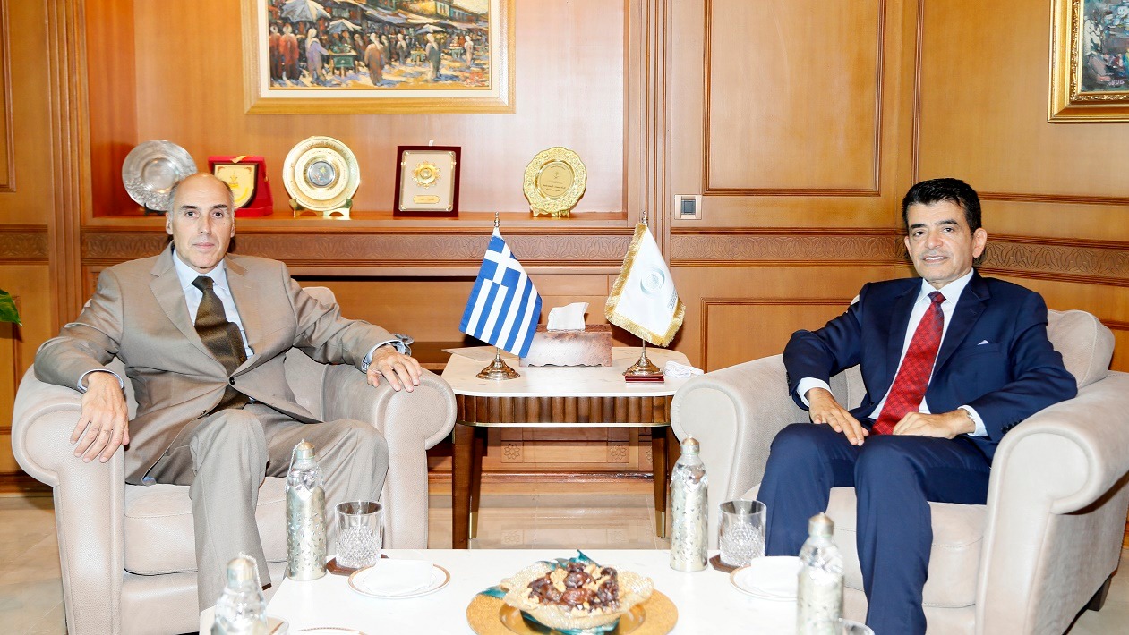 ICESCO DG Receives Ambassador of Greece to Rabat