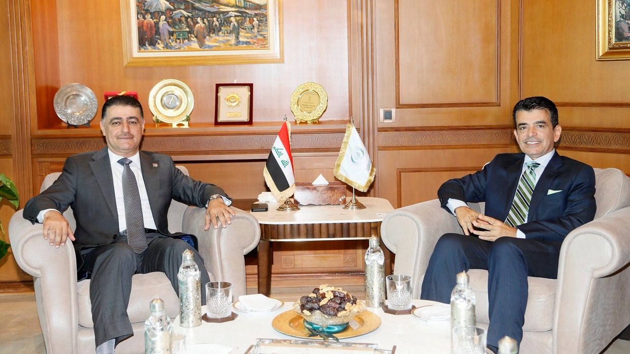 Le Directeur général s’entretient avec le Chargé d’affaires irakien à Rabat
