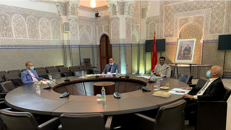 Une réunion pour suivre la mise en œuvre de l’accord de coopération entre l’ICESCO et la Rabita Mohammadia des Oulémas