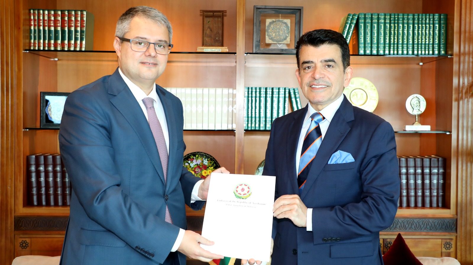 ICESCO Director-General receives credentials of Azerbaijan Permanent Delegate to ICESCO