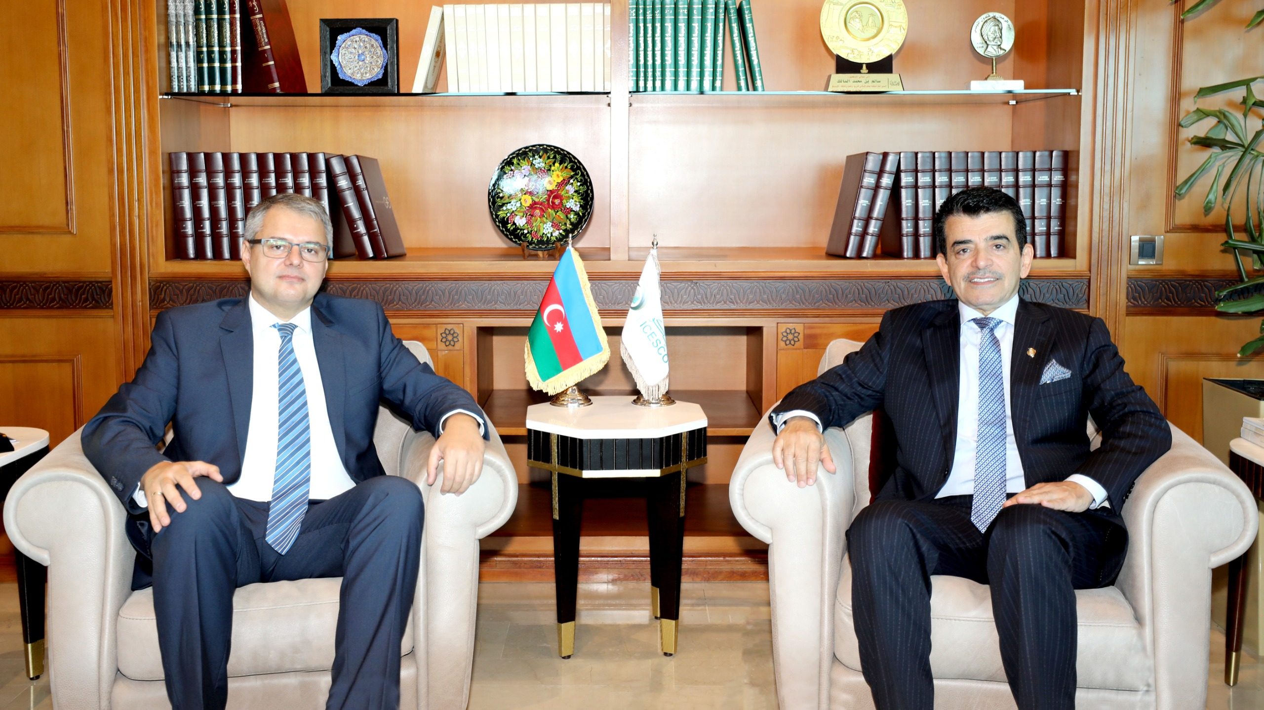 Le Directeur général de l’ICESCO reçoit l’ambassadeur d’Azerbaïdjan à Rabat