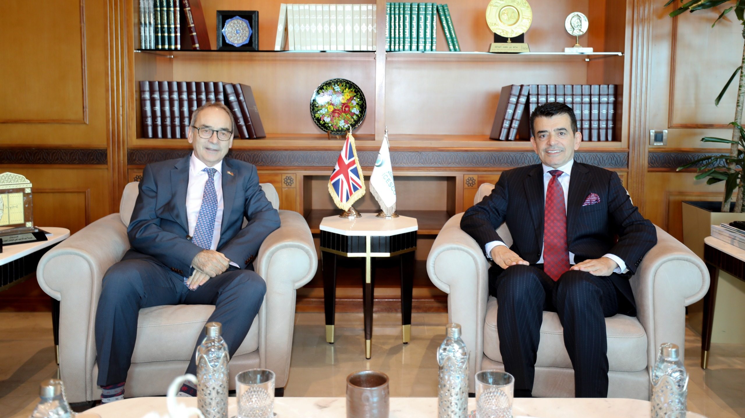 ICESCO Director-General receives British Ambassador to Rabat