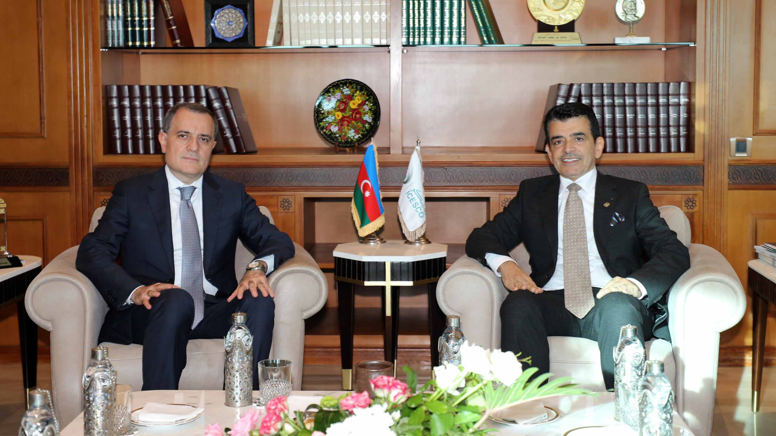 ICESCO Director General receives the Minister of Foreign Affairs of Azerbaijan