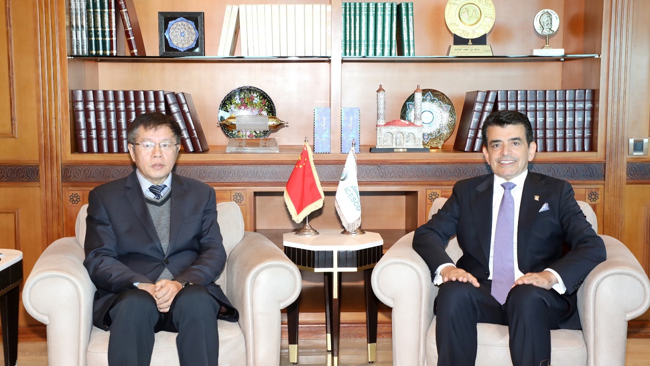 ICESCO Director-General Receives the Ambassador of China in Rabat