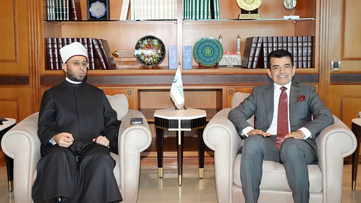 Le Directeur général de l’ICESCO reçoit le conseiller du Président de la République Arabe d’Égypte pour les affaires religieuses