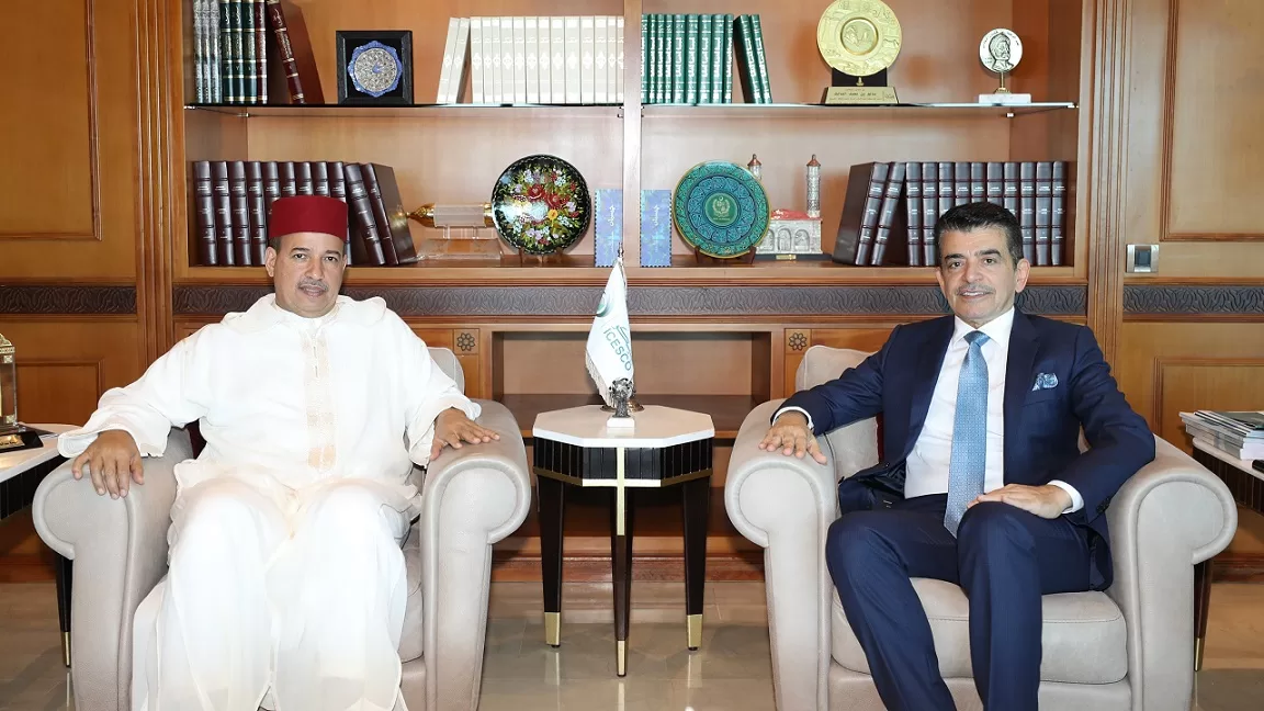 Le Président de la Chambre des conseillers du Royaume du Maroc rend visite à l’ICESCO et à l’Exposition et Musée de la Sîrah du Prophète