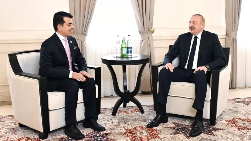 President of the Republic of Azerbaijan receives ICESCO Director-General in Shusha