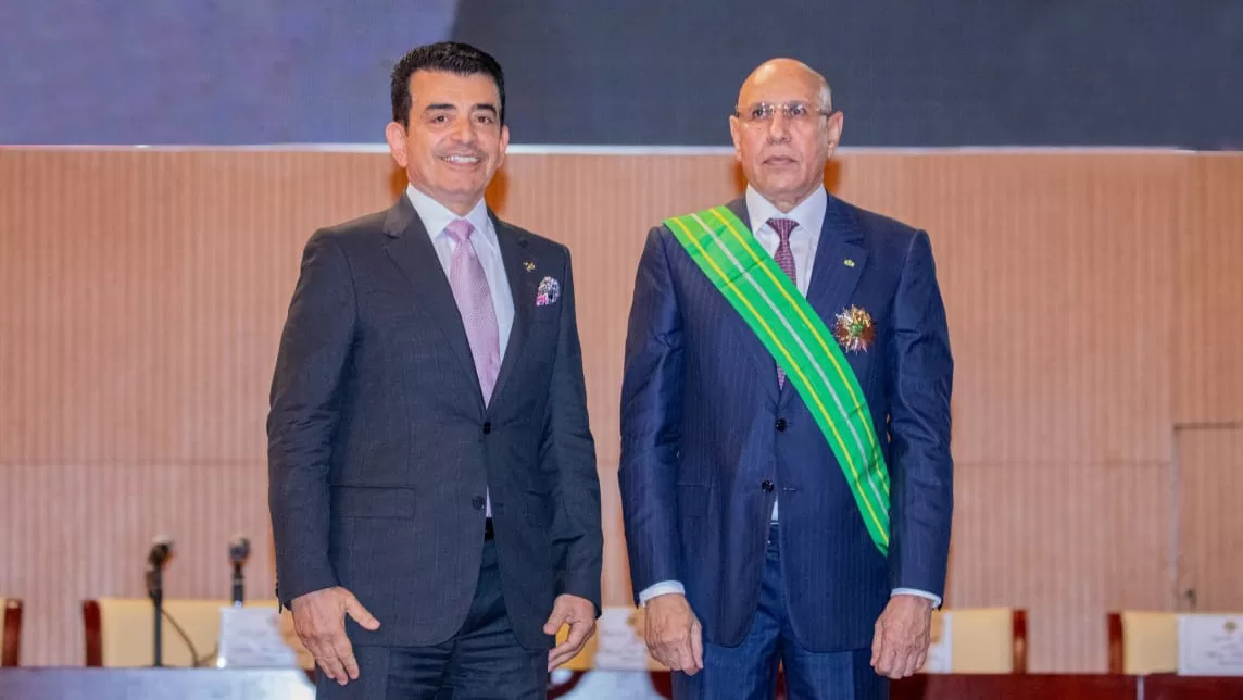 Le Directeur général de l’ICESCO assiste à la cérémonie d’investiture du Président mauritanien pour un deuxième mandat