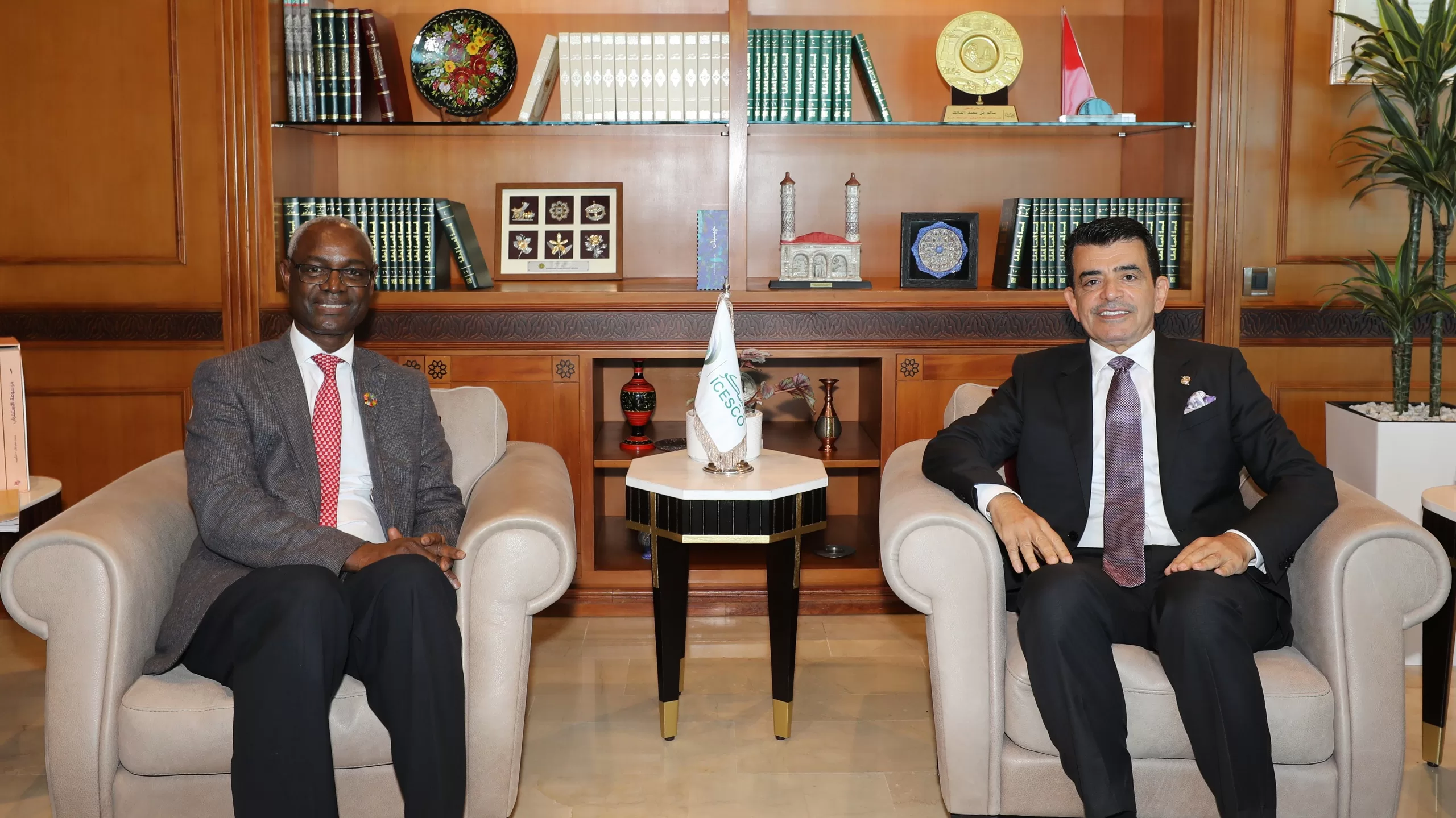 ICESCO Director-General Received UNCCD Executive Secretary