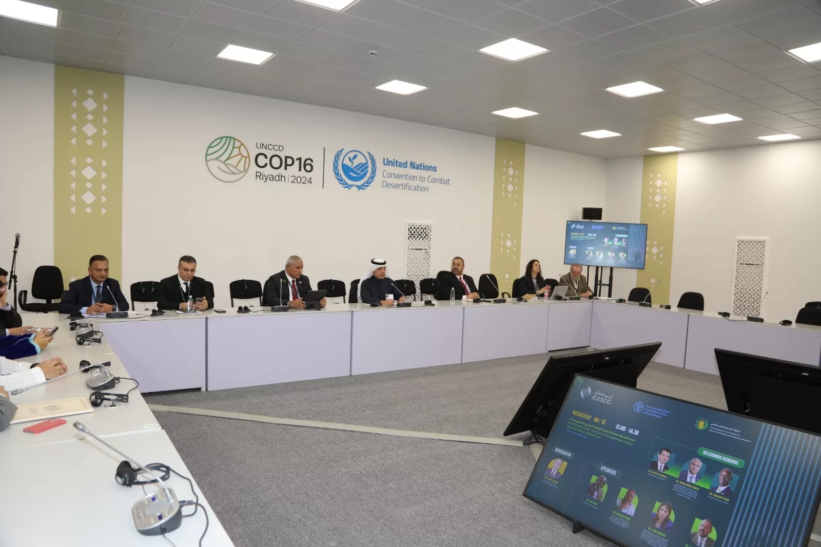 ICESCO Director-General at COP16: Sustainable management of lands and forests offer effective solutions to desertification